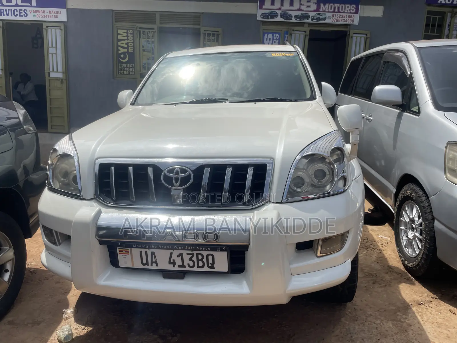 Toyota Land Cruiser Prado 2008 White