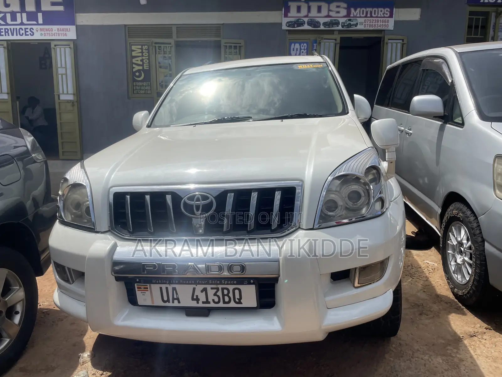 Toyota Land Cruiser Prado 2008 White