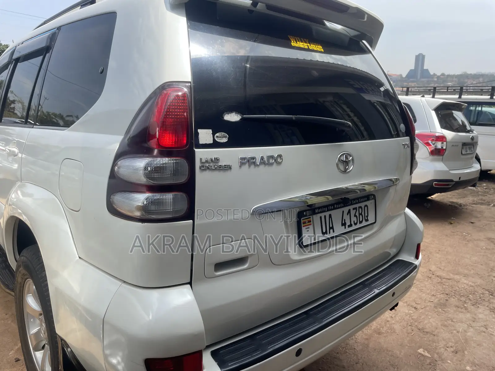 Toyota Land Cruiser Prado 2008 White