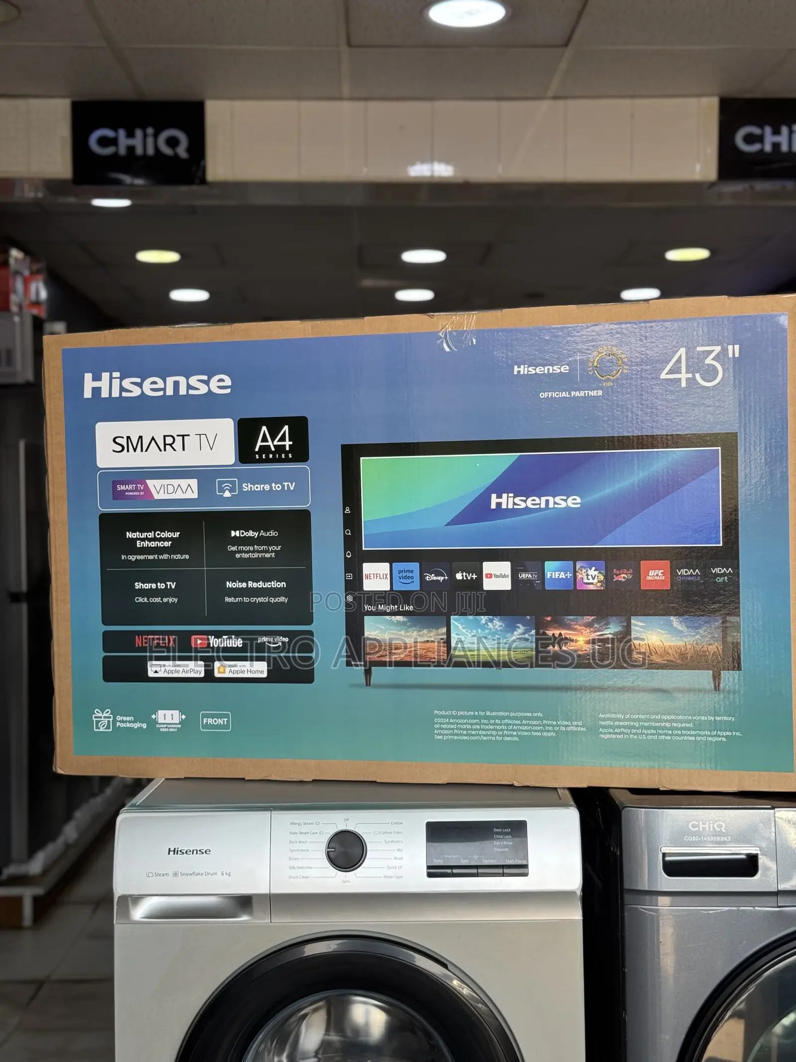 Hisense 43-Inch Class A4 Series Full Hd Smart Tv.
