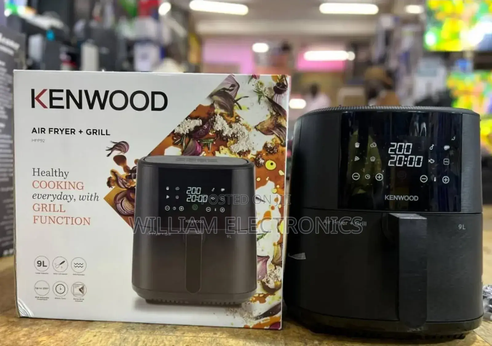 9 Litres Kenwood Digital Air Fryer