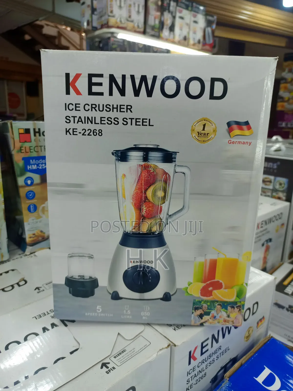High Speed Best Kitchen Appliance Commercial 1.5l Juicer Blender