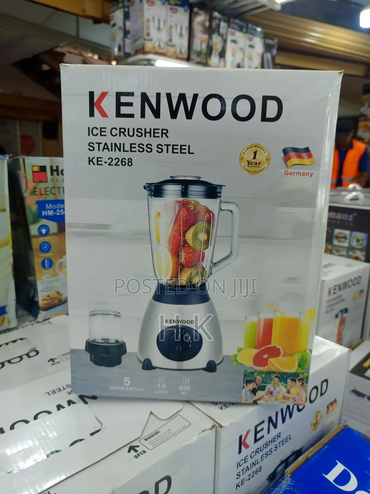 High Speed Best Kitchen Appliance Commercial 1.5l Juicer Blender