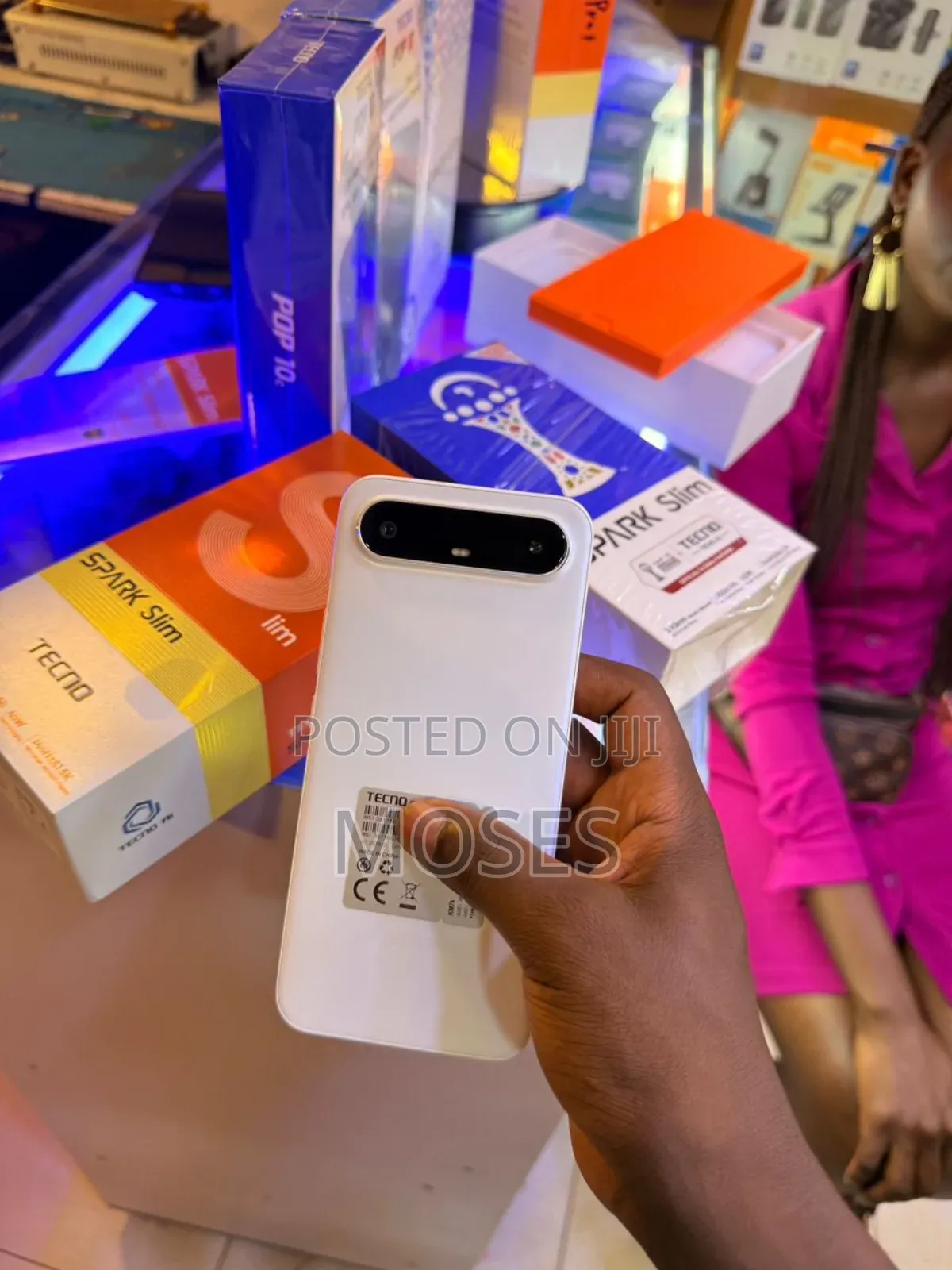 New Tecno Spark Slim 256 GB White