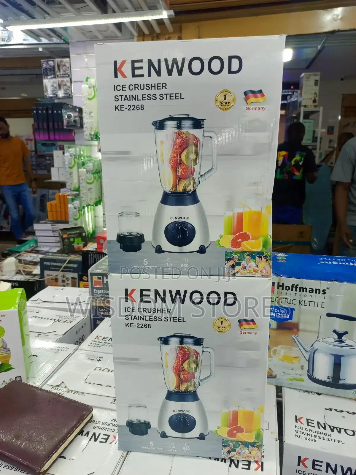2in1 Kenwood 8 Blade 3peed Ice Crusher Blender