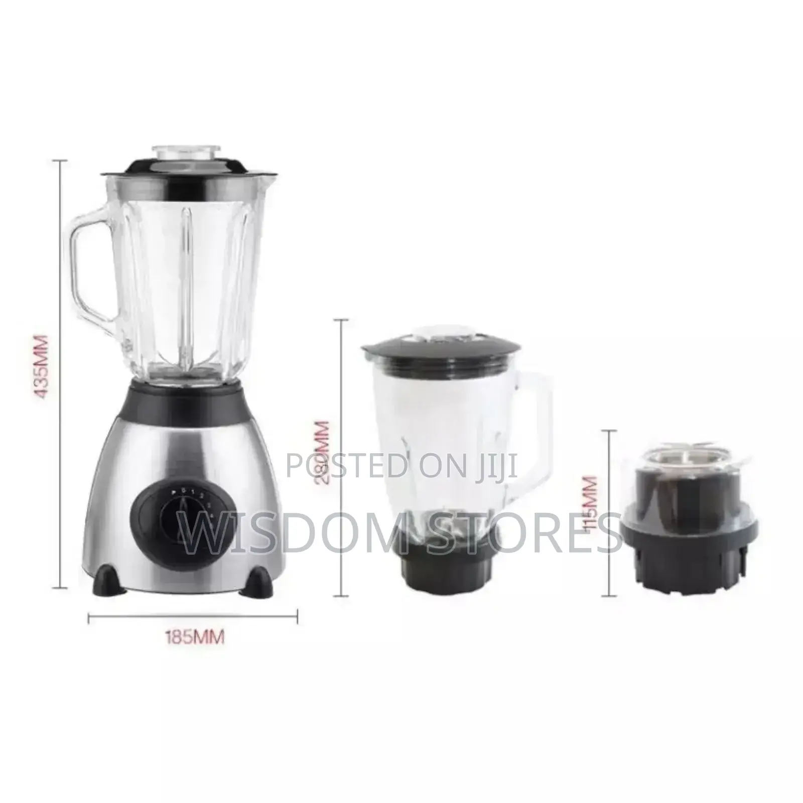 Kenwood 2 in 1 Powerful Ice Crusher Blender With Grinder - 850w