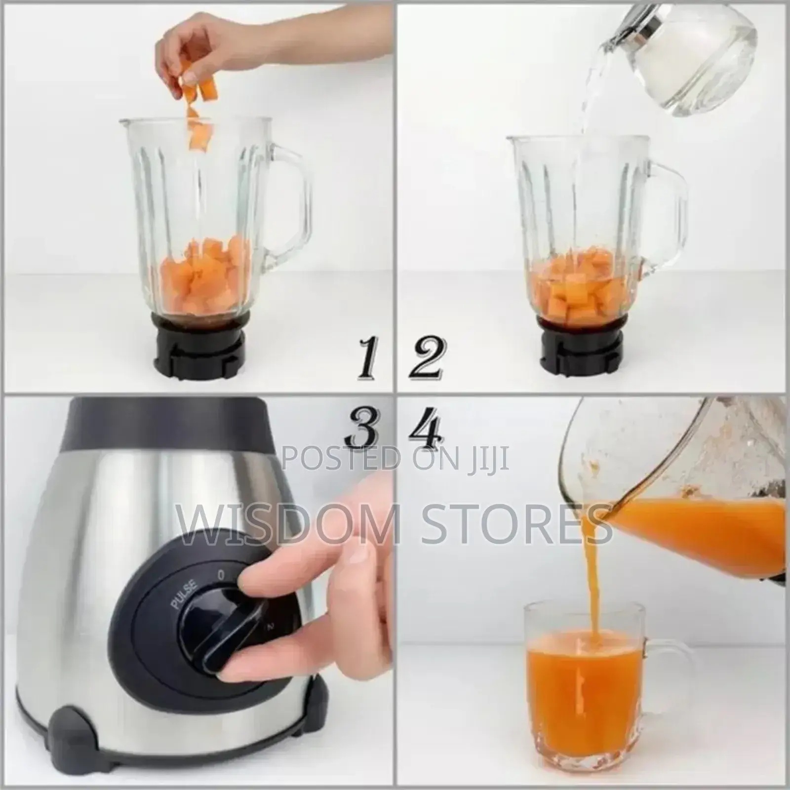 Kenwood 2 in 1 Powerful Ice Crusher Blender With Grinder - 850w