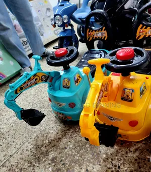Kid's Excavator Ride-on Toy