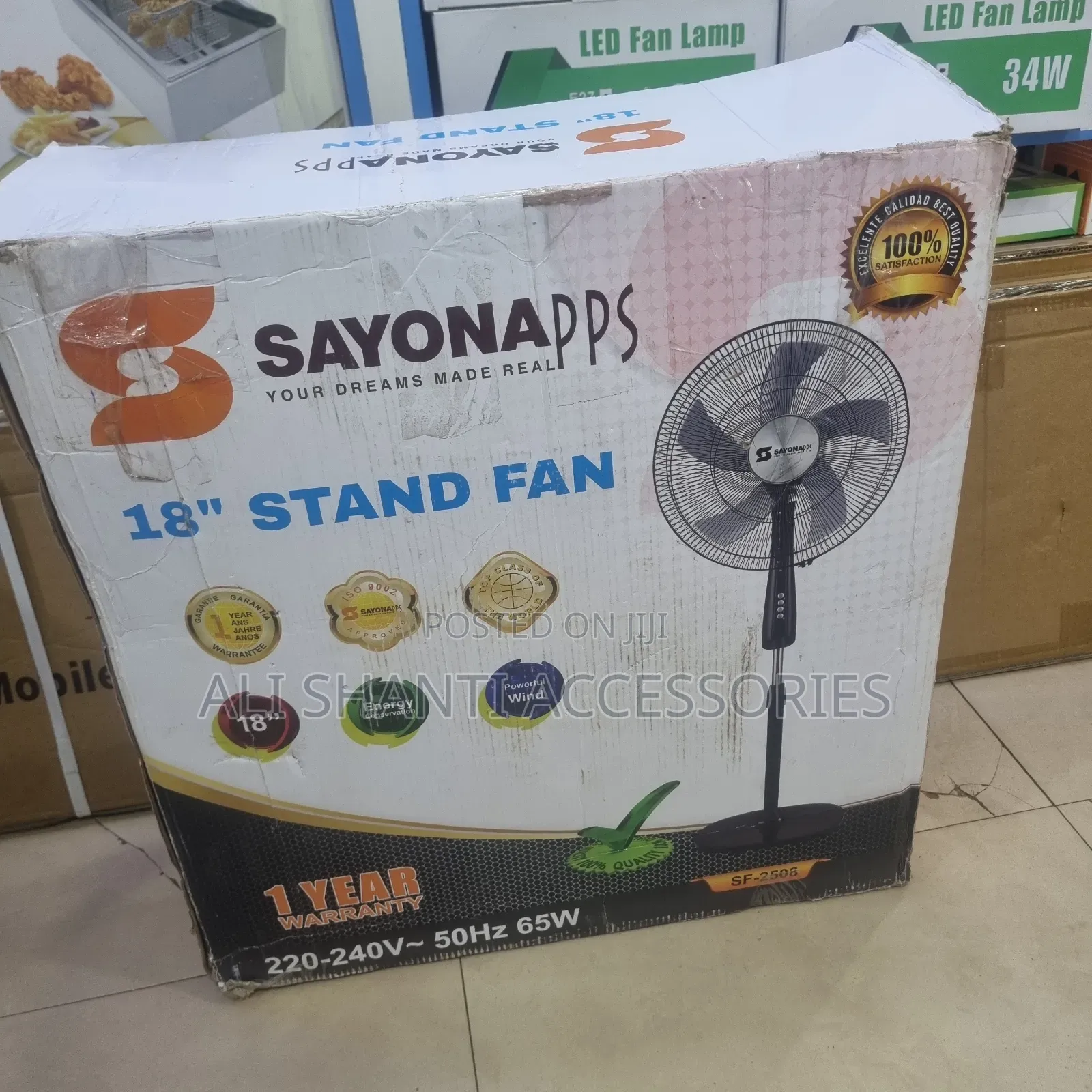 Stand Fan Sayona 18inch, Sayona Electric Stand Fan
