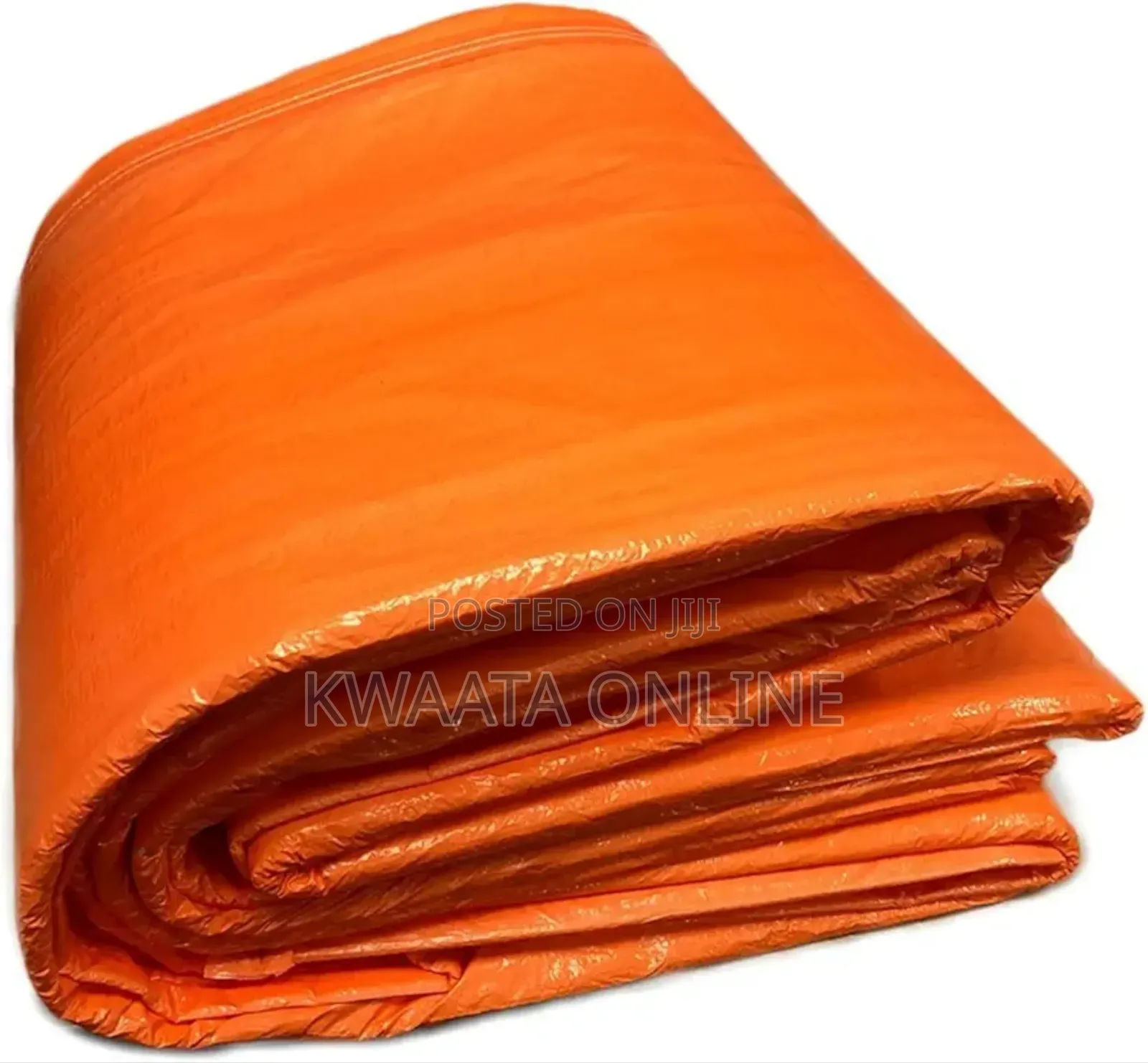 8x9m Tarpaulin/Tarp/ Sheet 100% Waterproof Tirpal Multipurpose-Orange