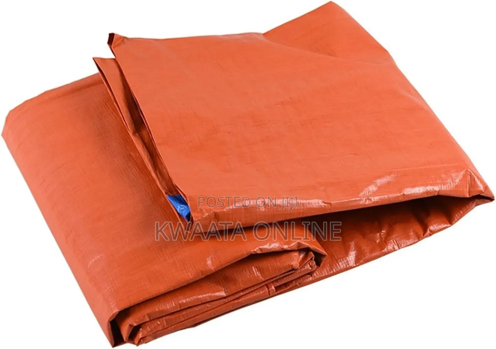 8x9m Tarpaulin/Tarp/ Sheet 100% Waterproof Tirpal Multipurpose-Orange