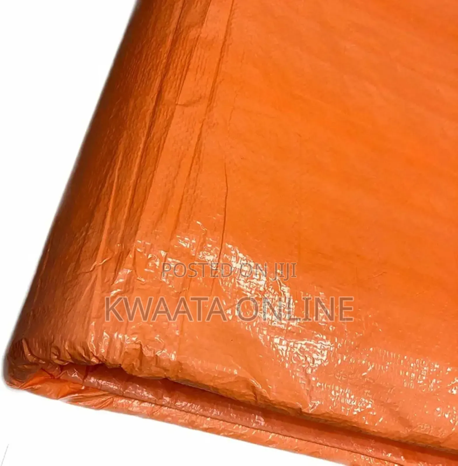 8x9m Tarpaulin/Tarp/ Sheet 100% Waterproof Tirpal Multipurpose-Orange