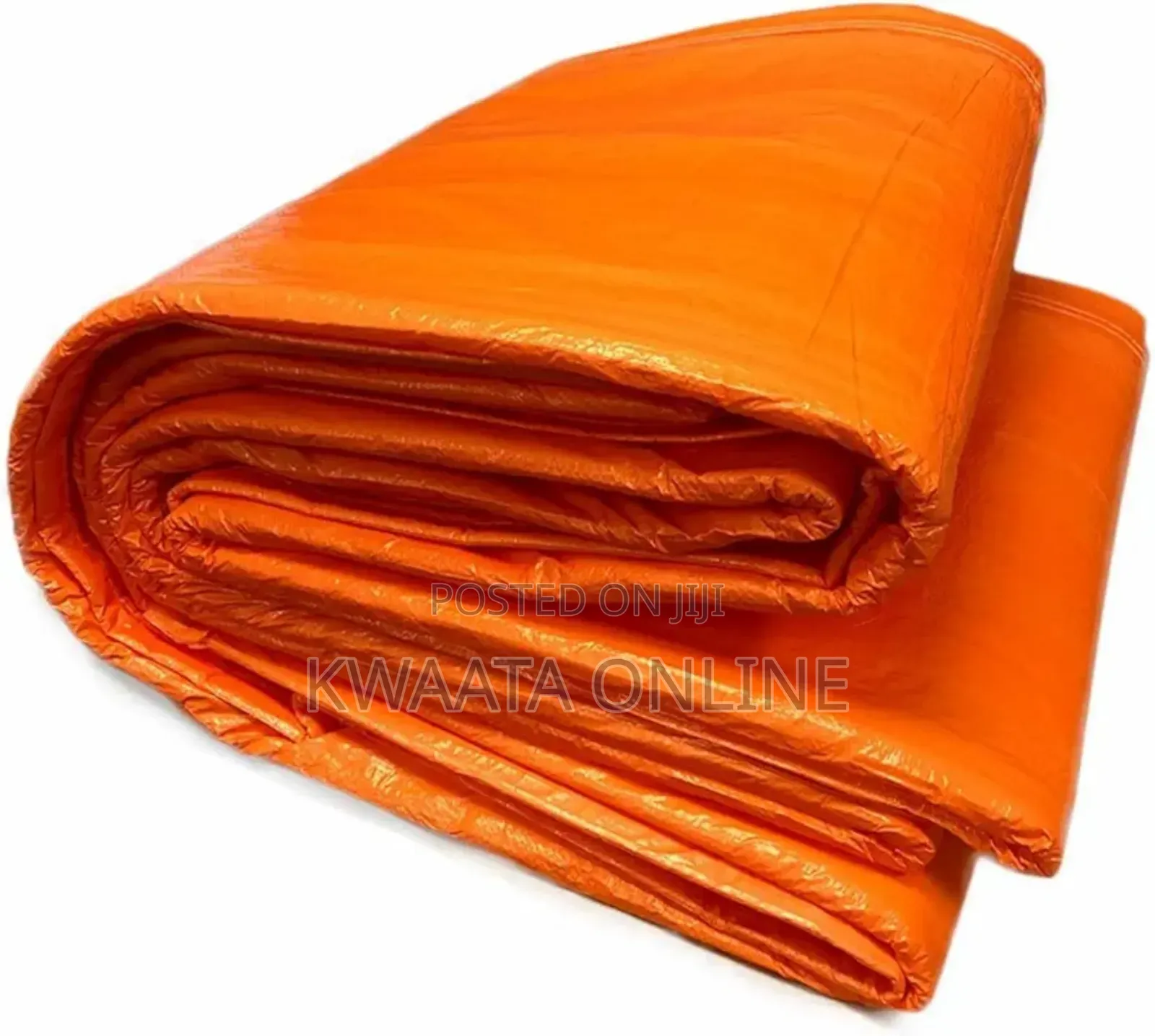8x9m Tarpaulin/Tarp/ Sheet 100% Waterproof Tirpal Multipurpose-Orange