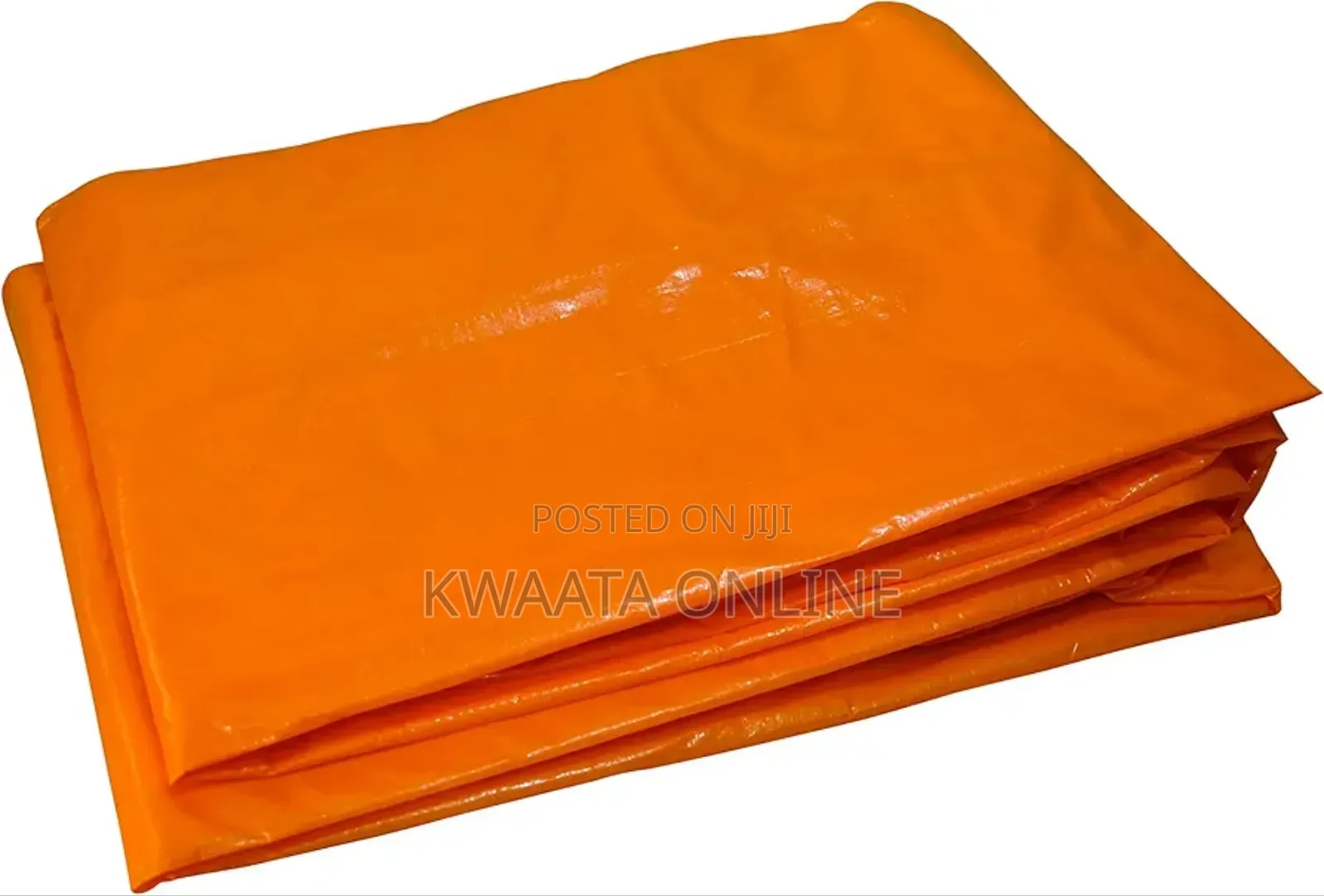 8x9m Tarpaulin/Tarp/ Sheet 100% Waterproof Tirpal Multipurpose-Orange