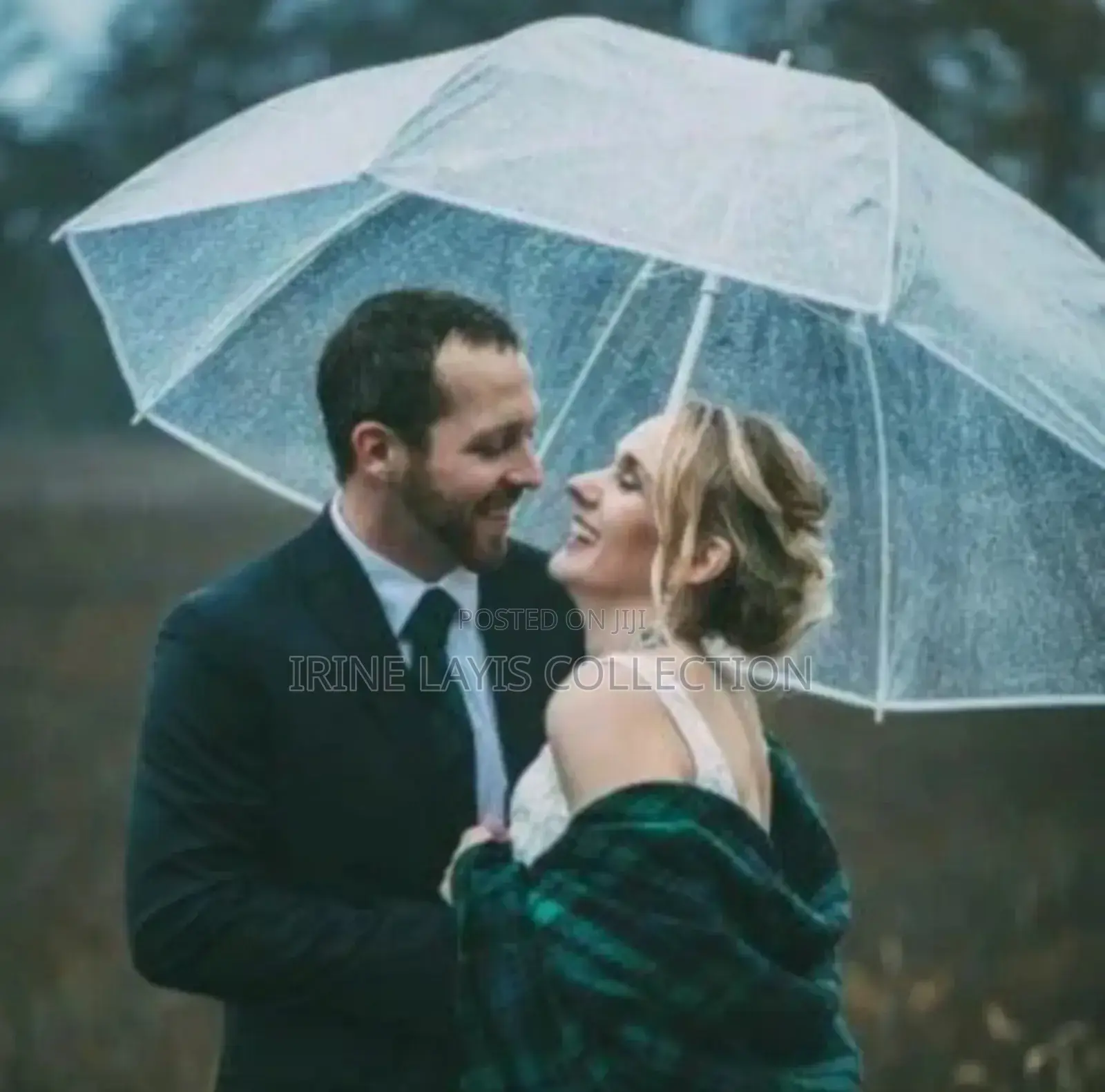 Transparent Umbrellas