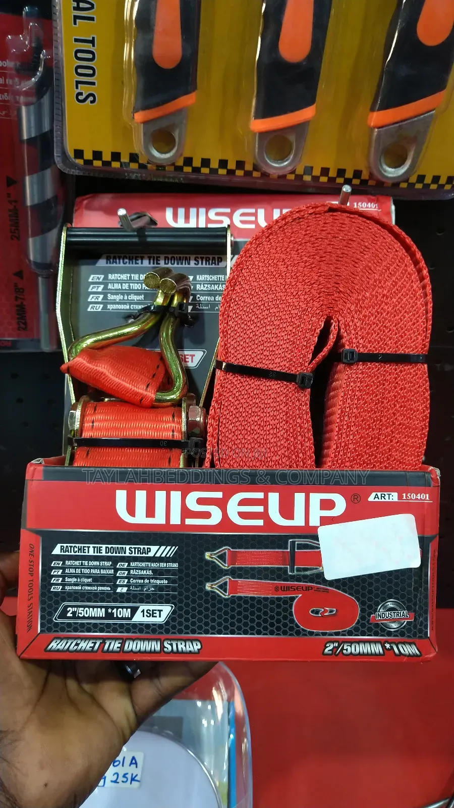 Premium Heavy Duty Ratchet Straps Break Strength