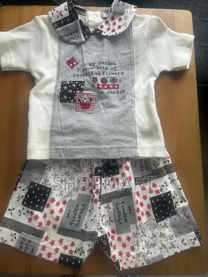 Kids T-Shirt and Shorts Age 0-3months 3-6 Months and 6-12 Months