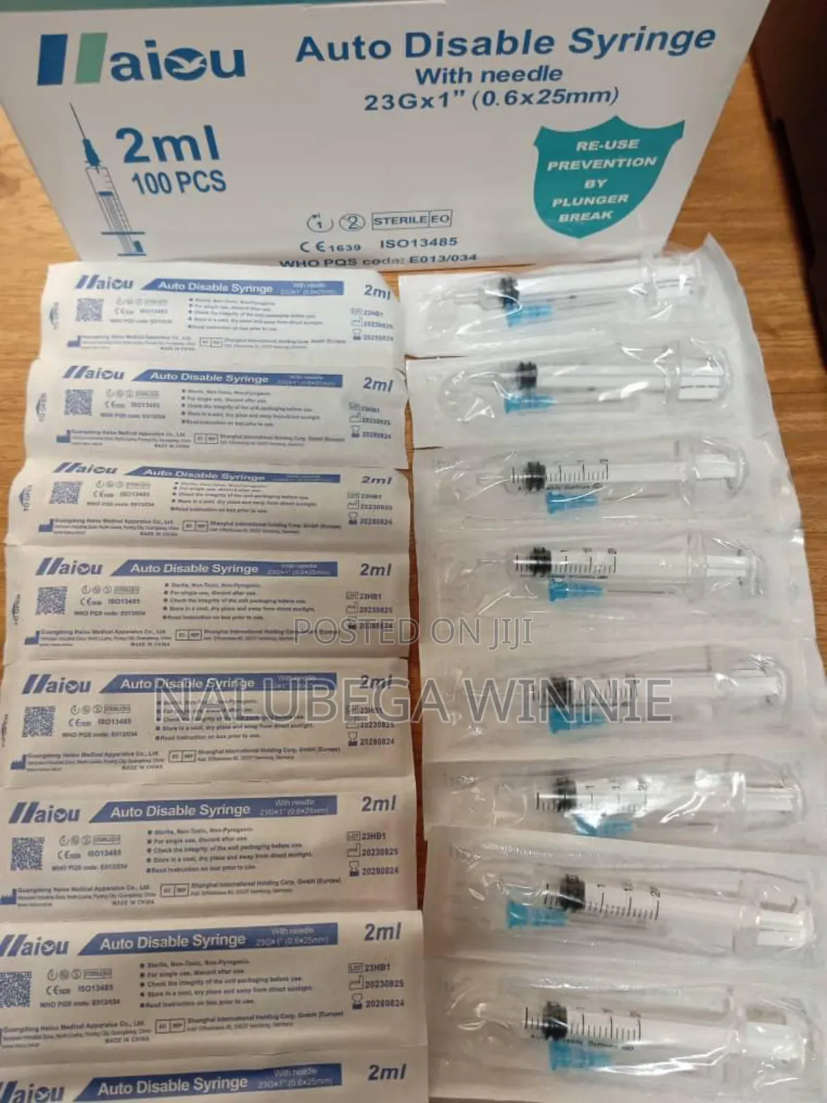 Disposable 2mls Syringes