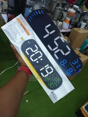 Led Digital Alarm Clock With Several Features.