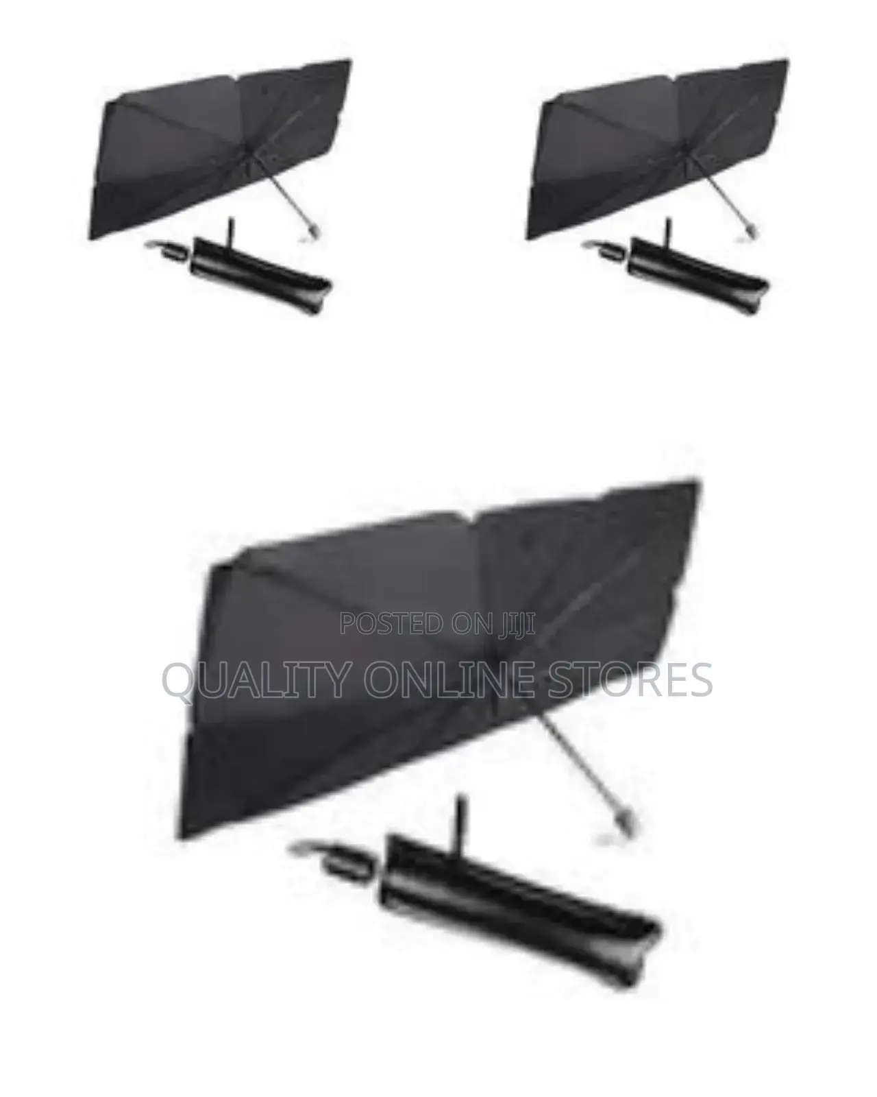 Umbrella-Style Car Windshield Sun Shade