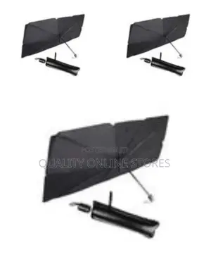 Umbrella-Style Car Windshield Sun Shade
