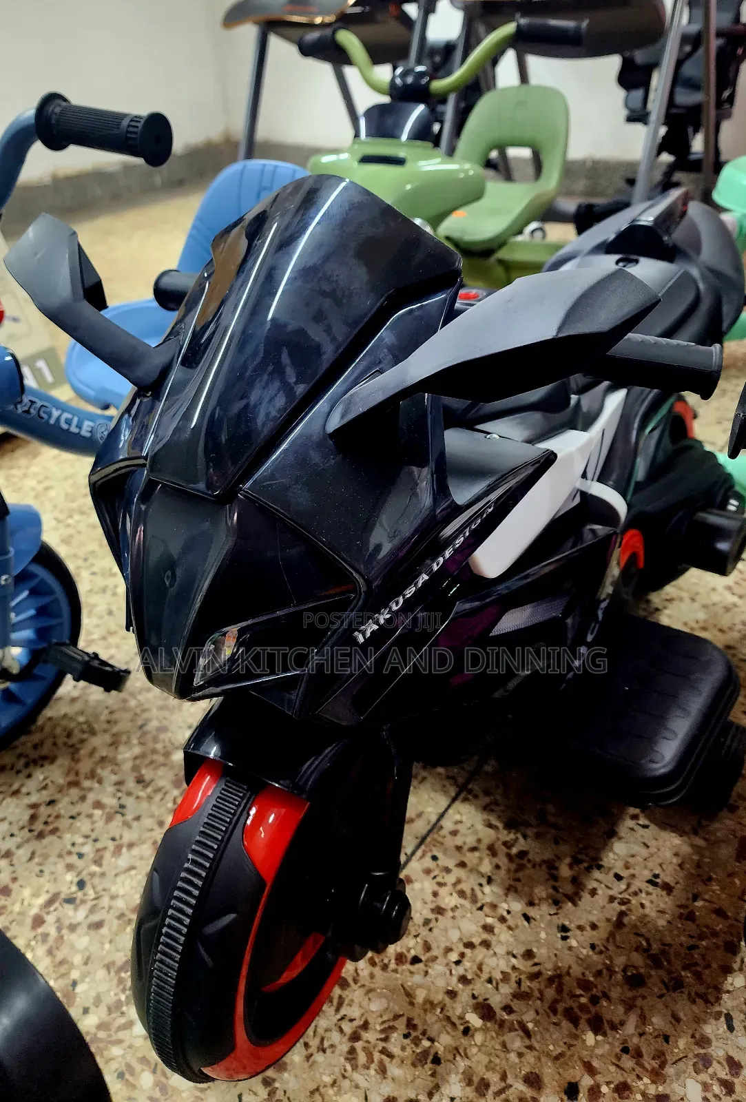 Rechargeable Bike for Kids With Music and Lights.