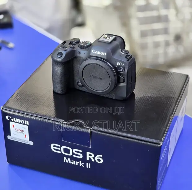 Canon EOS R6 Mark II Mirrorless Camera Body Only – 24.2MP, 4K Video, Wi-Fi, Black