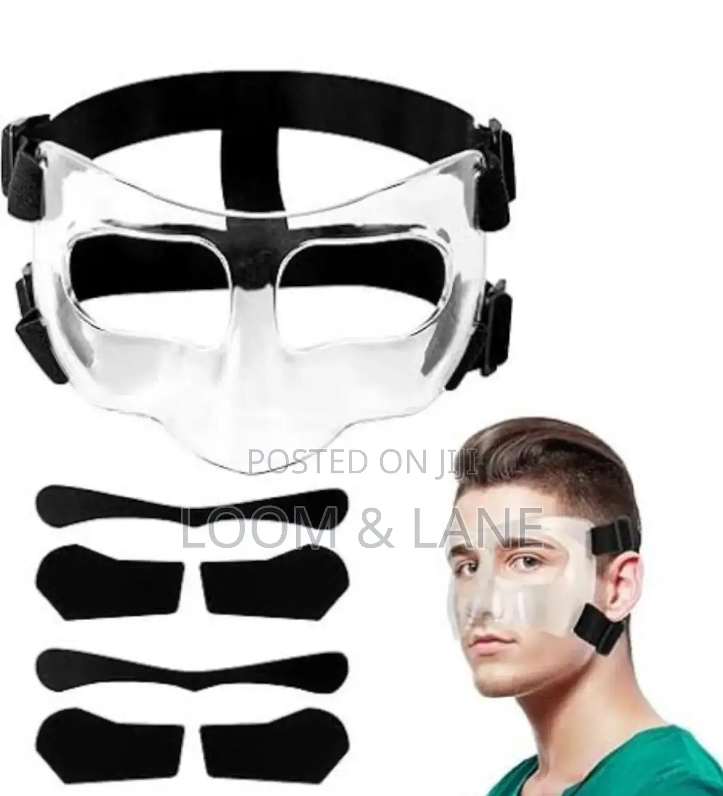 Sports Impact Protection Face Guard
