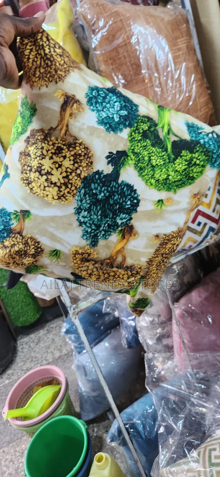 Fibre Throw Cushions