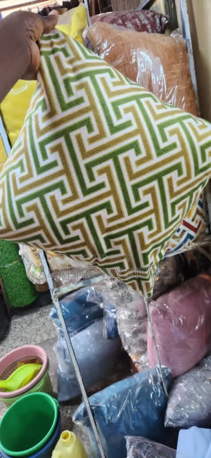Fibre Throw Cushions