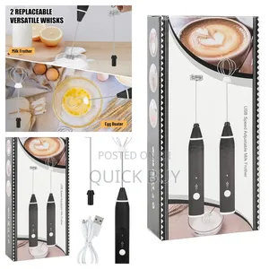 2in1 Rechargeable Milk and Coffee Frother