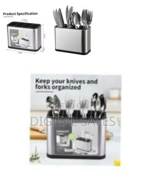 Stainless Steel Utensil Holder