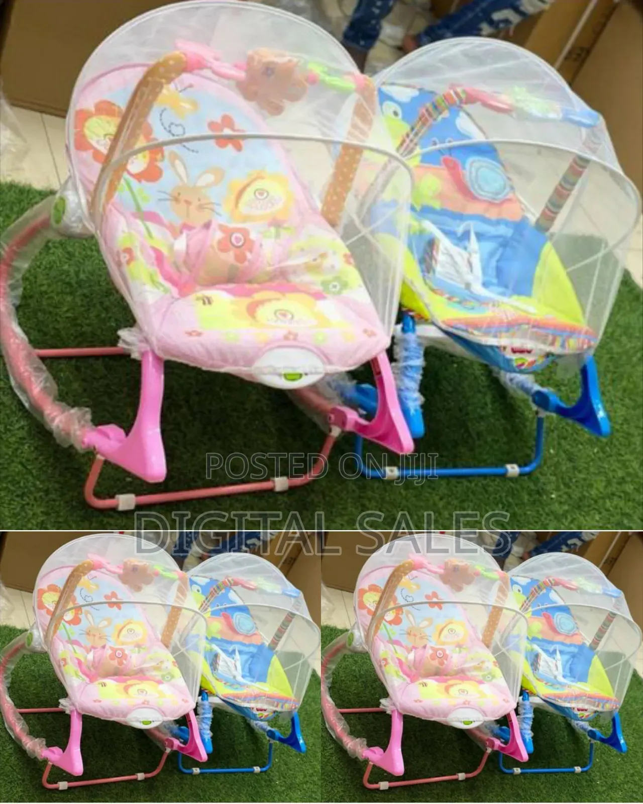 Baby Rocker With Mosquito Net