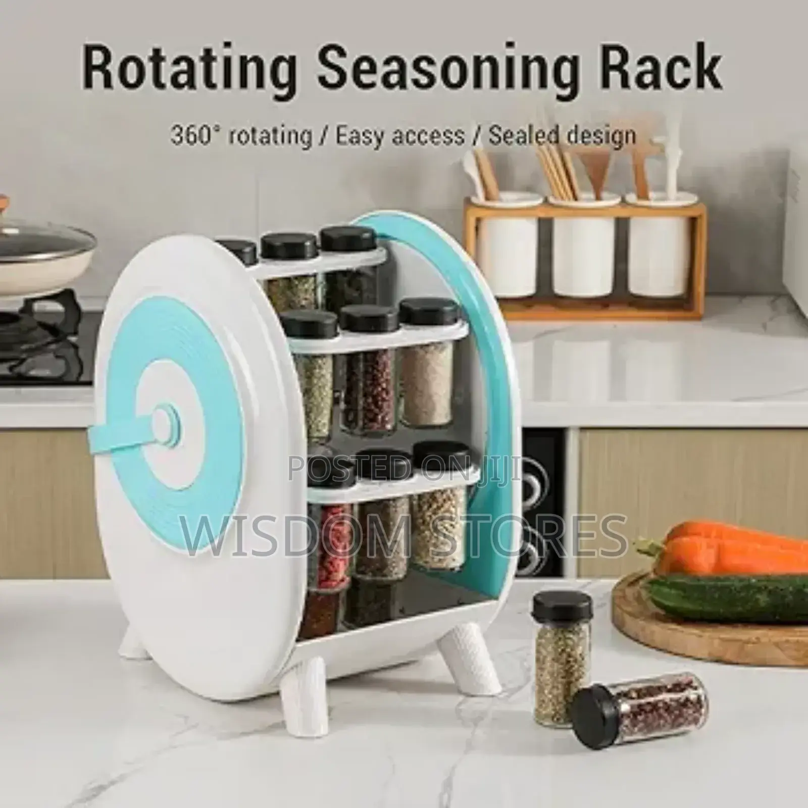 360 Degree Rotating Seasoning Organizer