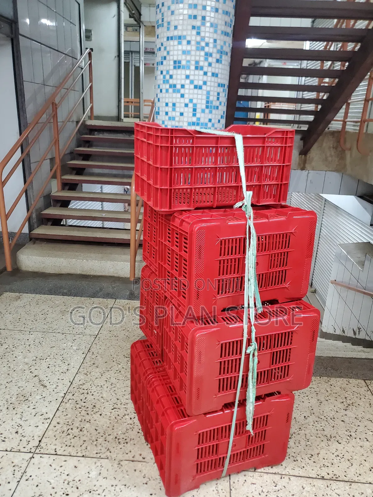 Green Vegetables Plastic Crates Plastic Crates