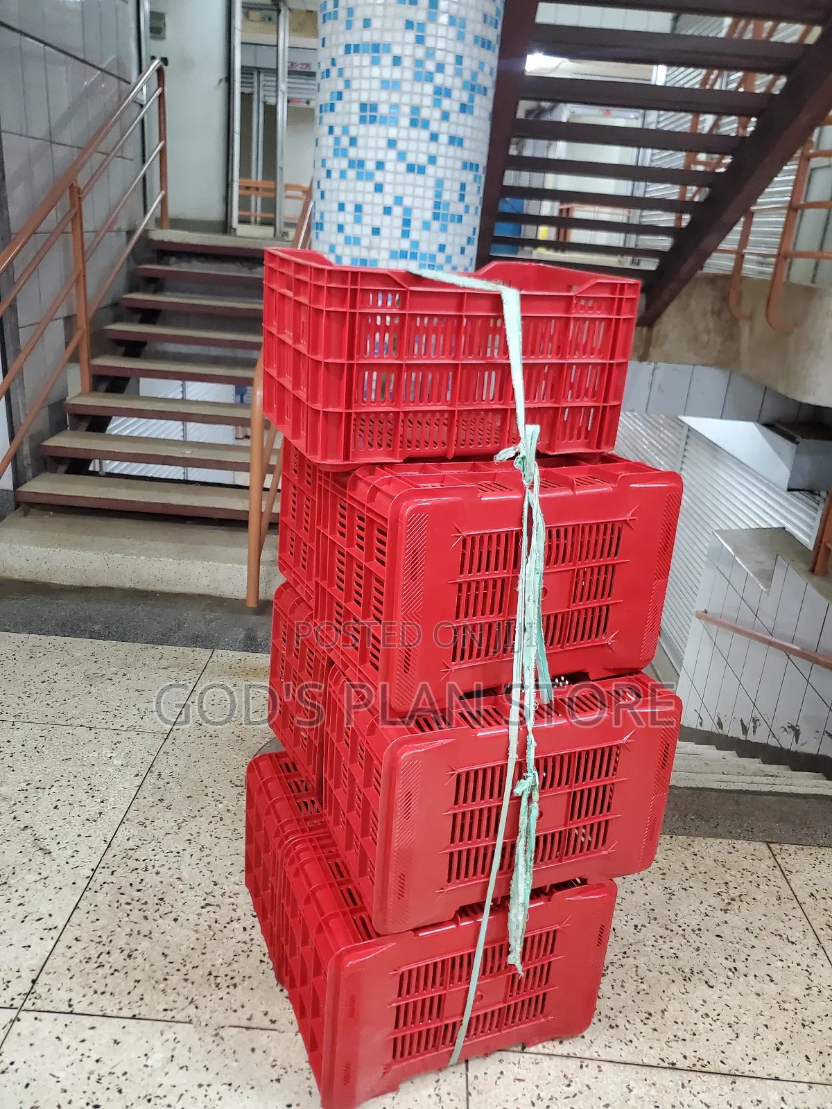 Green Vegetables Plastic Crates Plastic Crates