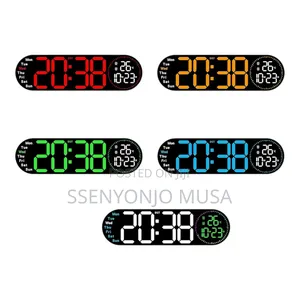 Led Digital Alarm Clock With Dual Alarms – Adjustable Brightness