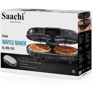 Saarch Double Electric Waffle Maker Machine Nl-Wm-1551