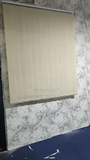 Cream Vertical Office Blinds Per Square Metre