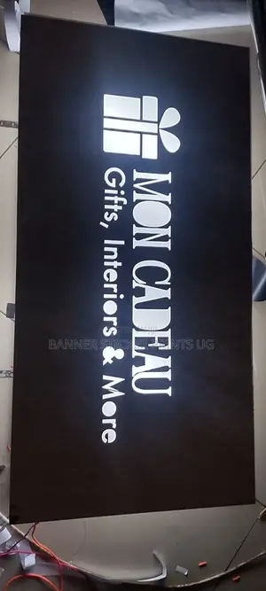 2d Light Box Sign
