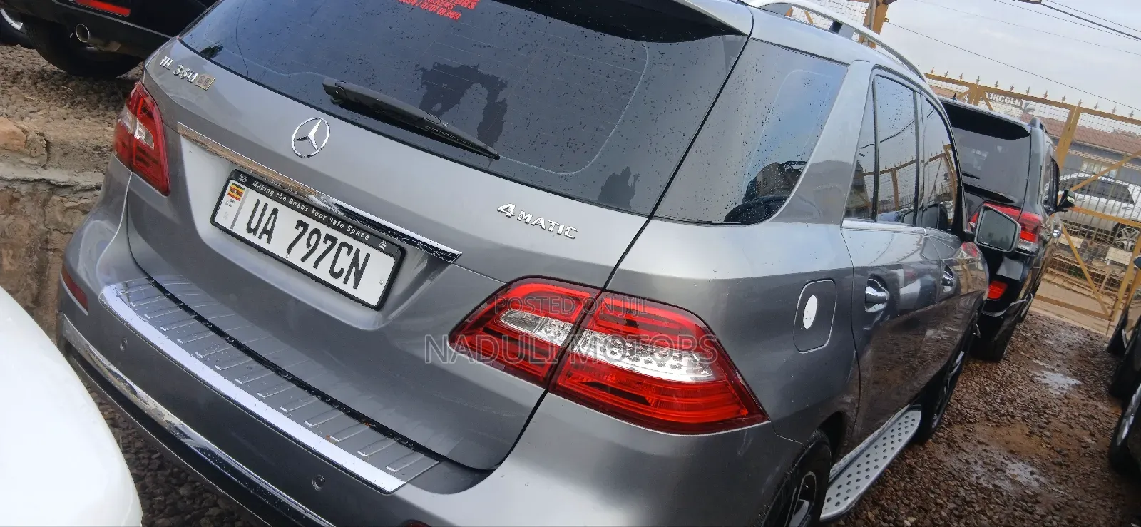 Mercedes-Benz M Class ML350 4MATIC 4dr SUV AWD (3.5L 6cyl 7A) 2015 Gray