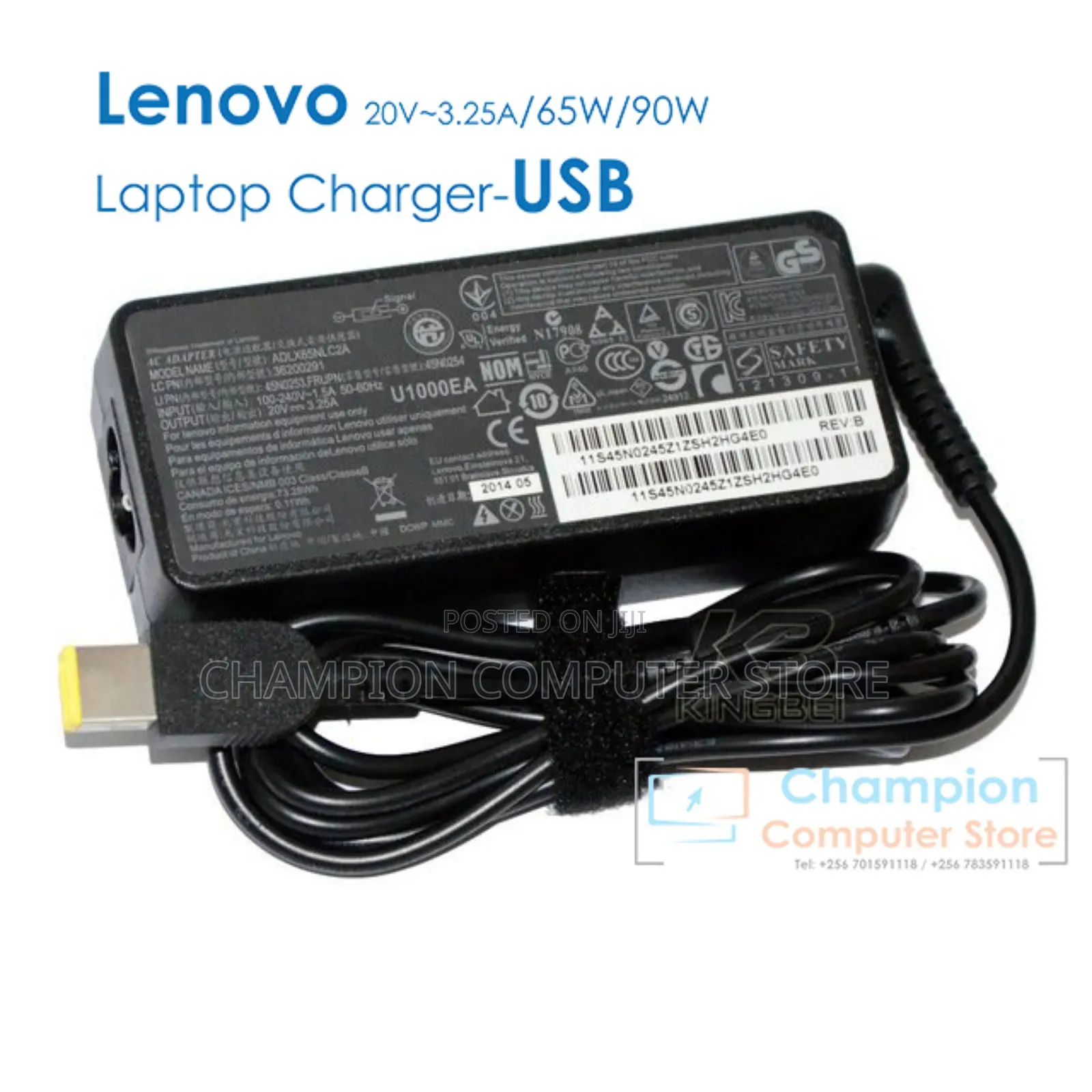 Laptop Chargers or Adaptors All Types From 30,000shs Above