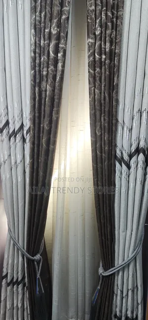 Brown Mix and Match Curtains Per Metre