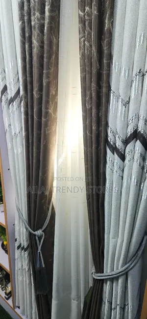 Brown Mix and Match Curtains Per Metre