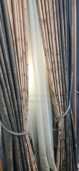 Brown Mix and Match Curtains Per Metre