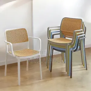 All Weather Sleeksynth Plastic Rattan Armchair