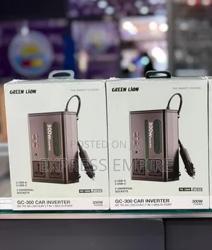 Green Lion Gc 300 Car Inverter
