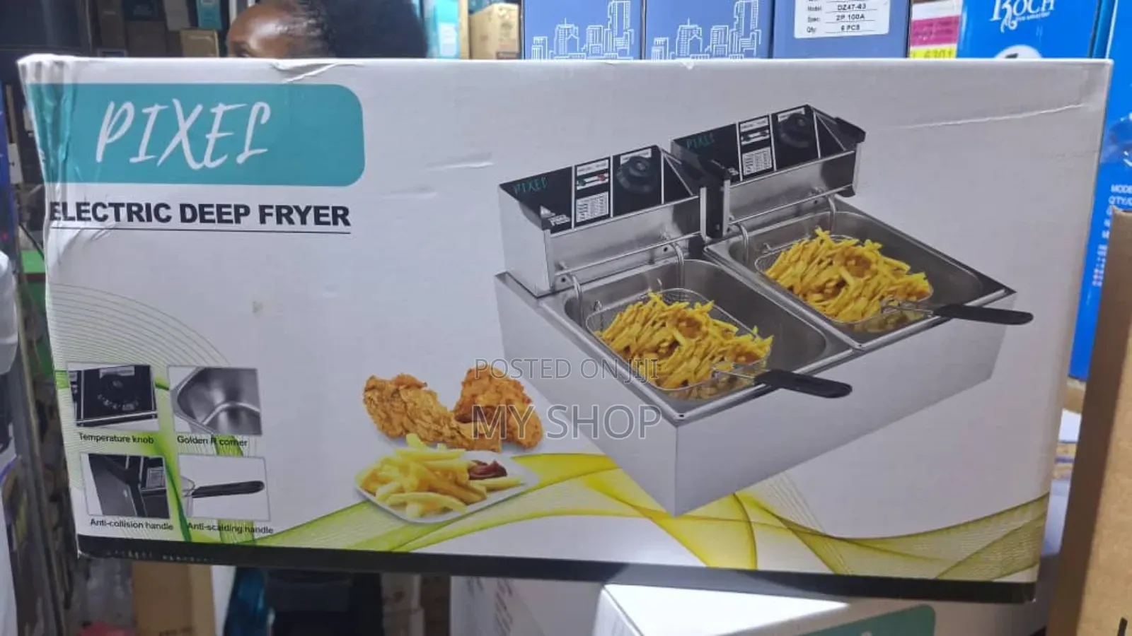  Promo Sale: Double 12l Commercial Deep Fryer! Unbeatable Price