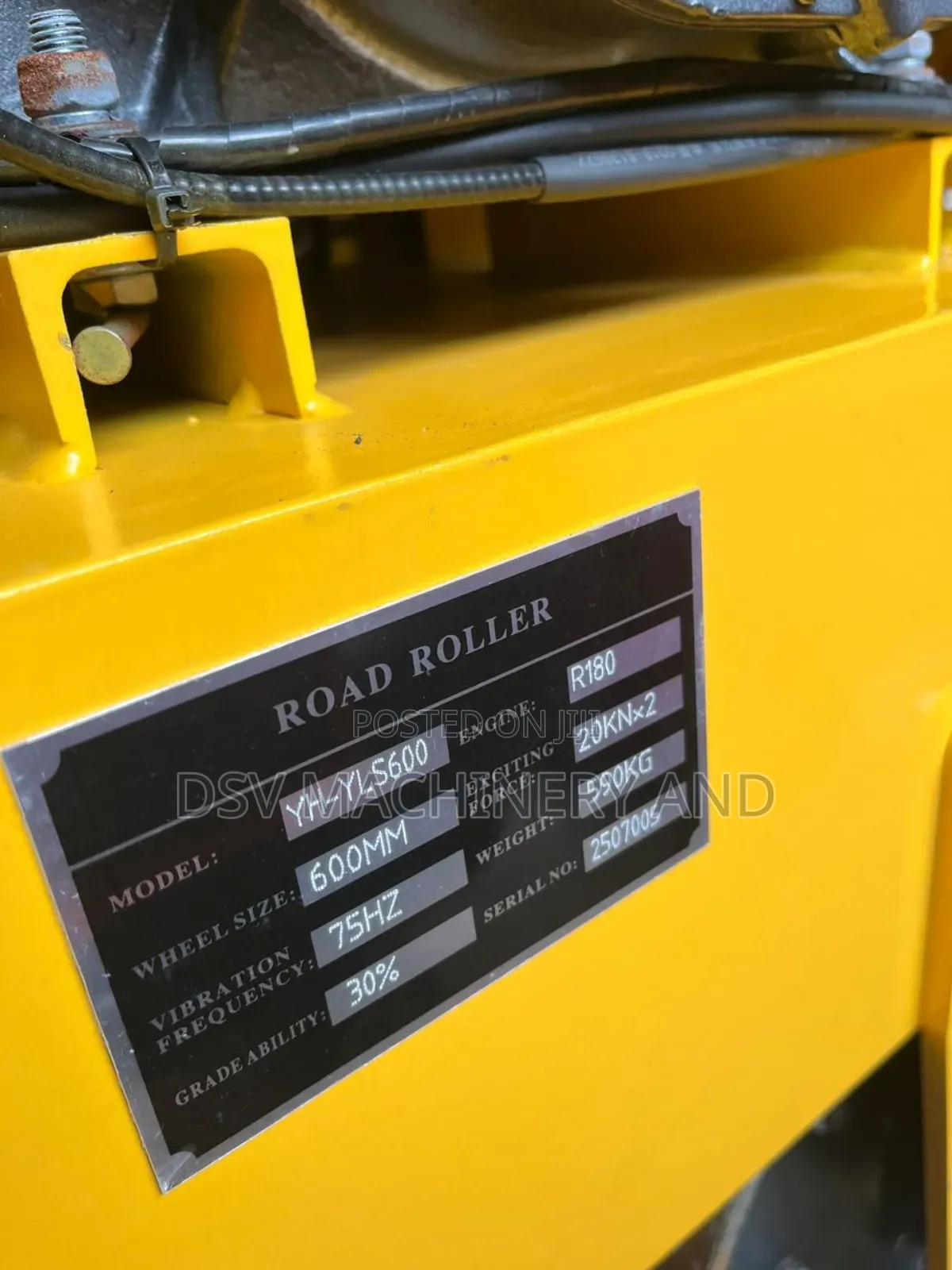 Double Hand Road Roller Compactor With Diesel Engine