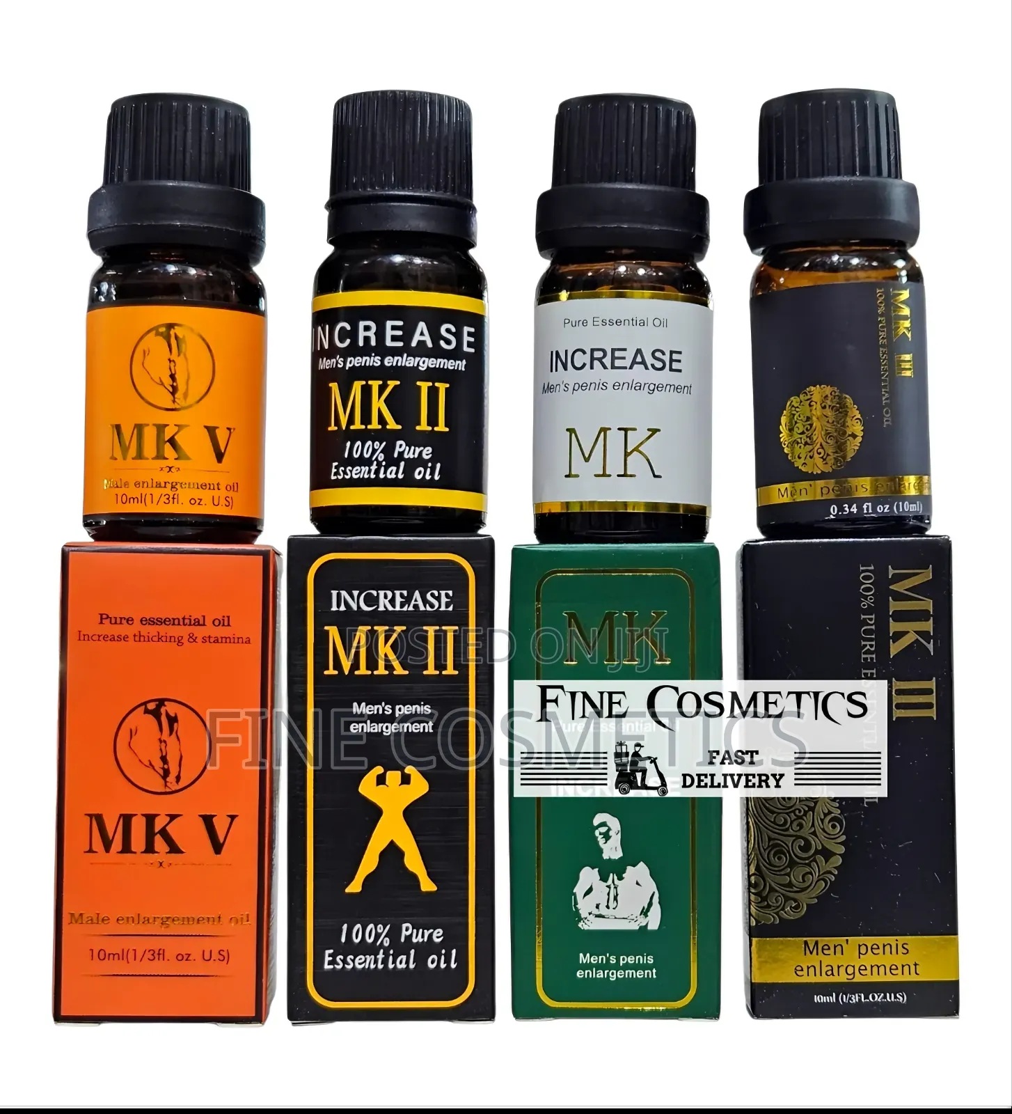 Mk,Mkii,Mkiii,Mkv XXL Big Shark Penis Enlargement Oil for Small Size